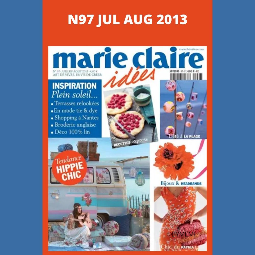 Marie Claire Ideas (Idees) - French DIY Magazine - 8 Issues - Picture 9 of 10